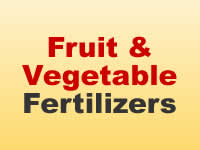 Fertilizers - Fruit & Vegetable