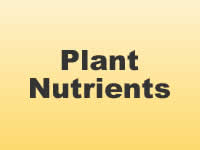 Fertilizers - Nutrients & Elements