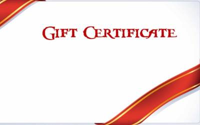 Gift Certificates