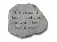 Garden Stone - If love could have saved you ...