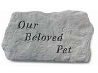 Garden Stone - Our Beloved Pet